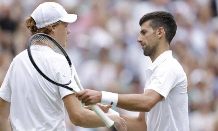 Novak Djokovic membalikkan defisit dua set untuk melampaui Sinner di Wimbledon |  Wimbledon 2022