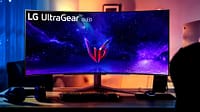 LG UltraGear curved monitor