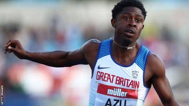 Kejuaraan Atletik Inggris: Jeremiah Azu dan Daryll Neita merebut emas 100m