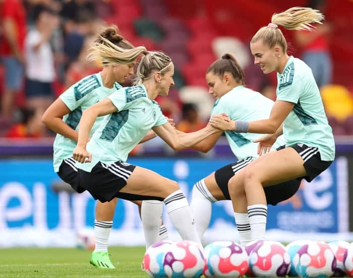 Jerman v Spanyol: Grup B Euro 2022 Putri – siaran langsung!  |  Piala Eropa 2022 Putri