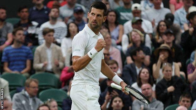 Wimbledon: Novak Djokovic mengalahkan Tim van Rijthoven untuk mengantarkan Jannik Sinner ke perempat final