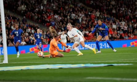 Penalti Georgia Stanway memberi Inggris kemenangan atas juara dunia AS |  Tim sepak bola wanita Inggris