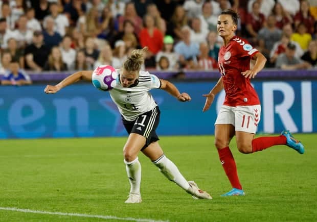 Magull dan Schüller memimpin Jerman meraih kemenangan pertama atas Denmark |  Piala Eropa 2022 Putri